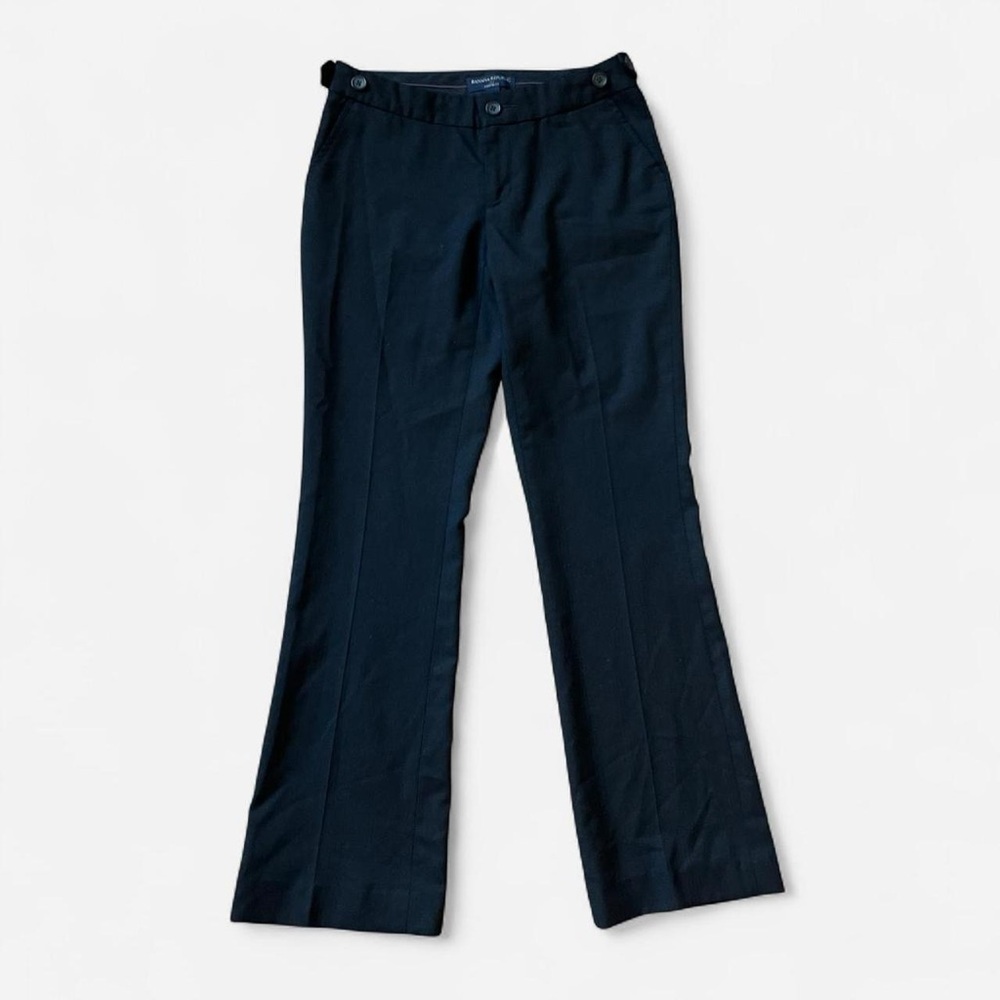 banana republic black flare pants